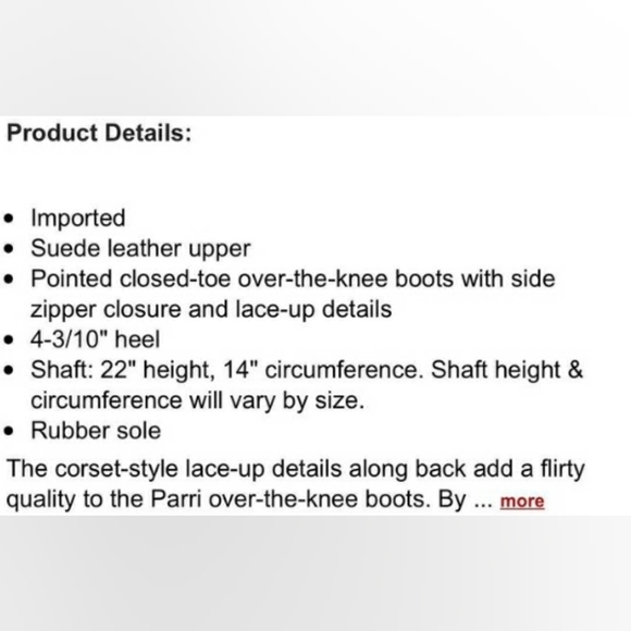 Black Suede Jessica Simpson Boots - Picture 5 of 6